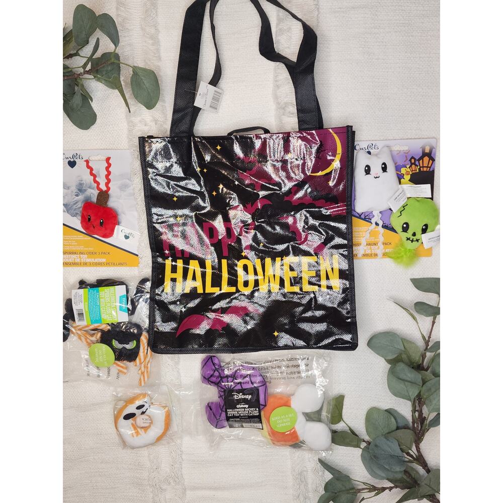 Disney Halloween Cat Toy Bundle